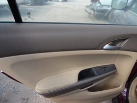 2008 HONDA ACCORD LX MAROON 4DR 2.4L AT A17594